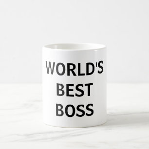 World's Best Boss Office Mug