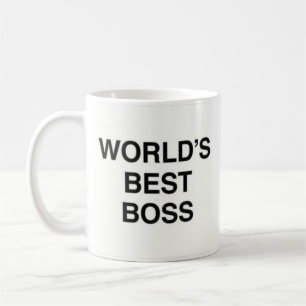 world's best boss the office mug