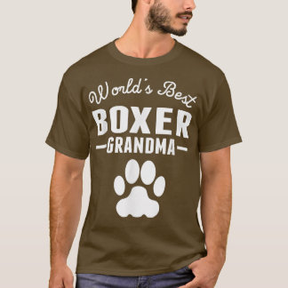 World's Best Boxer Grandma T-Shirt