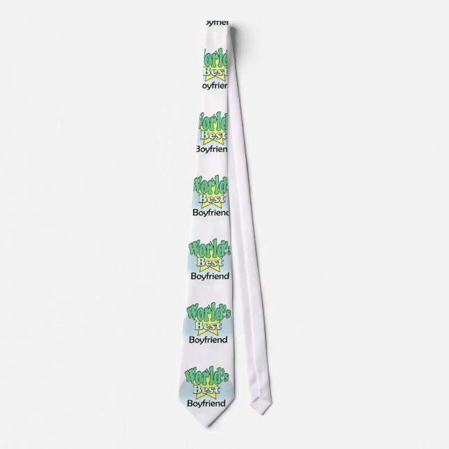 World's best Boyfriend Tie (Front)