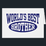 World's Best Brother<br><div class="desc">World's Best Brother t-shirts and gifts</div>