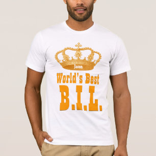 World's  Best Brother in Law Vintage Crown T-Shirt