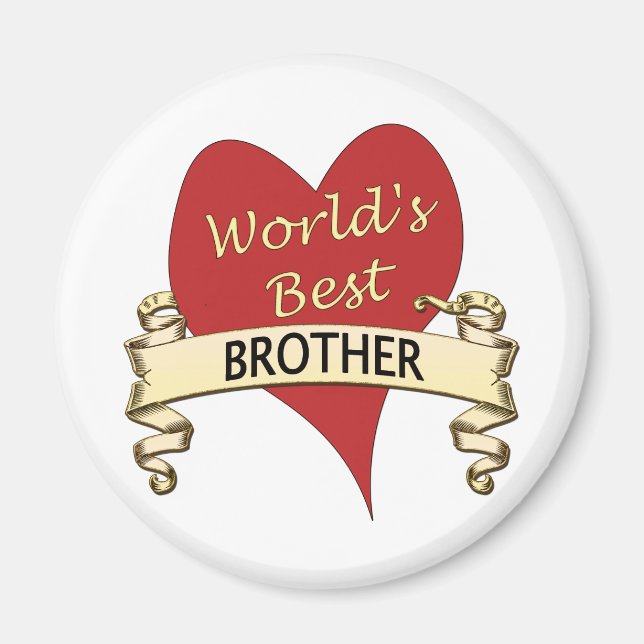 World's Best Brother Magnet (Front)