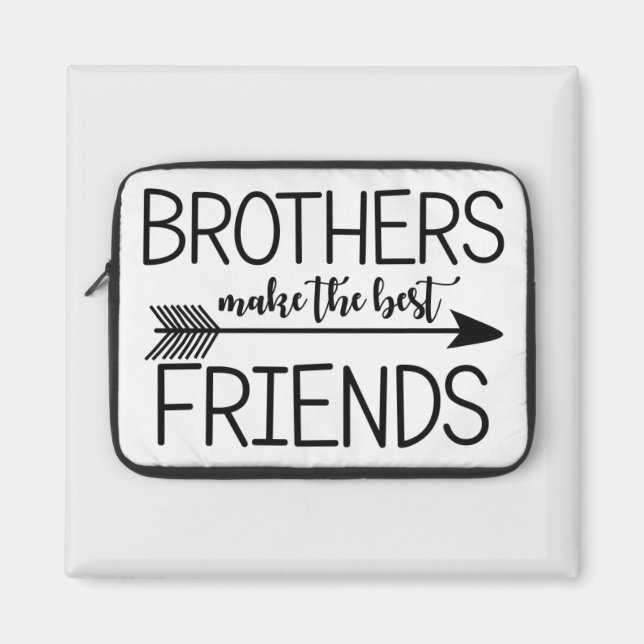 World's best brother Magnet Gift (Front)