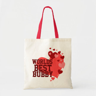 Worlds Best Bubby Personalised Tote Bag