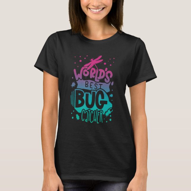 World's Best Bug Catcher  Bugs   Summer Insect Tee (Front)