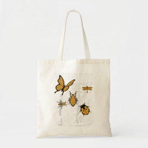 Worlds Best Bug Catcher Insects Entomology Raglan  Tote Bag