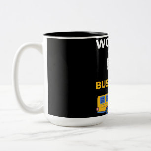 World's Best Bus Driver Two-Tone Coffee Mug