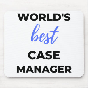 World's Best Case Manager 2 Mouse Pad