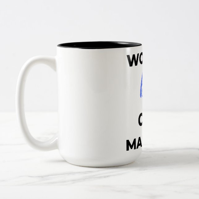 World's Best Case Manager 2 Two-Tone Coffee Mug (Left)