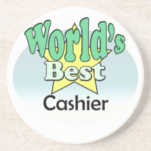 World's best Cashier Coaster