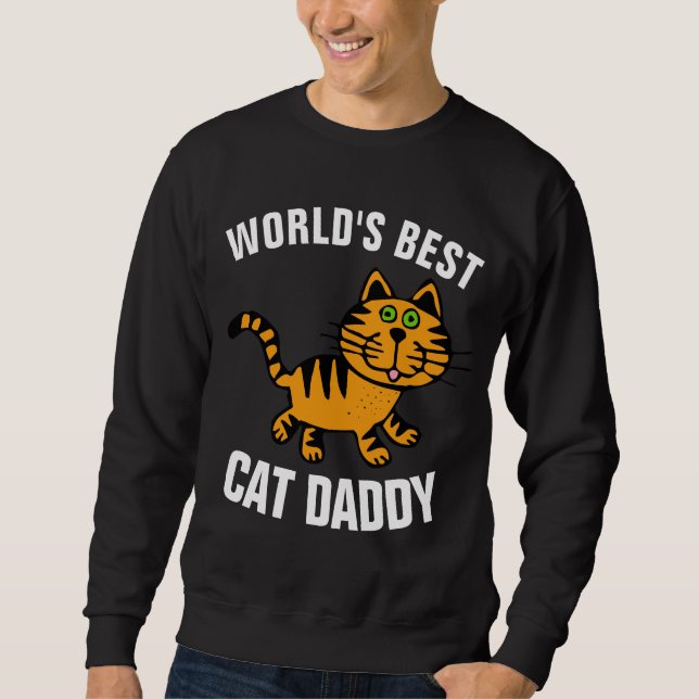 WORLD'S BEST CAT (DAD) DADDY T-shirts (Front)