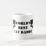 World's Best Cat Daddy Coffee Mug<br><div class="desc">some love cats more than anything else - taking good care about their kitty and being their greatest treasure in life</div>