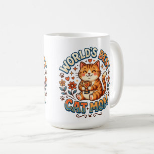 World's Best Cat Mum Coffee Mug