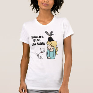 World's Best Cat Mum T-Shirt
