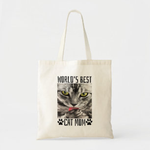 World's Best Cat Mum Tote Bag