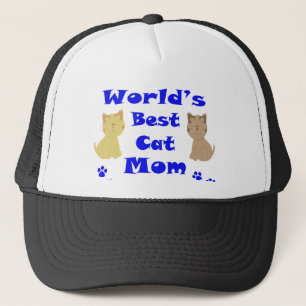 World's Best Cat Mum Trucker Hat