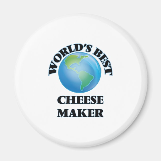 World's Best Cheese Maker Magnet (Front)