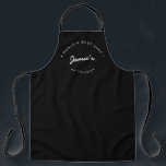 World's Best Chef Modern Typography Personalised Apron<br><div class="desc">Elevate your culinary experience with our World's Best Chef Modern Typography Personalised Apron. This apron is not just a kitchen accessory; it's a stylish and customised essential for the master chef in your life. The modern typography design adds a contemporary and chic touch to the apron, making a bold statement...</div>