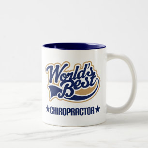 Worlds Best Chiropractor Two-Tone Coffee Mug