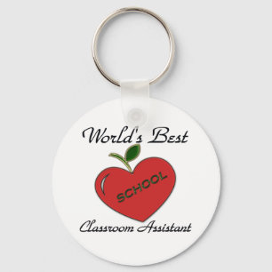 World's Best Classroom Assistant Key Ring