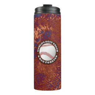 World's Best Coach and Dad 1 Options Thermal Tumbler