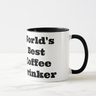 World's best coffee drinker mug