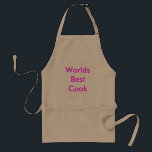 Worlds Best Cook Standard Apron<br><div class="desc">Apron</div>