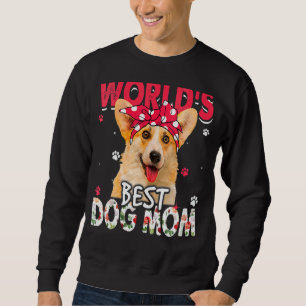 World's Best Corgi Dog Mum  Mother's Day Sweatshirt