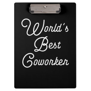 World's Best Coworker Clipboard