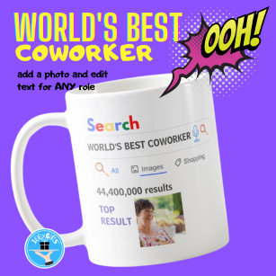 WORLD'S BEST COWORKER - Funny Image Search Results Coffee Mug