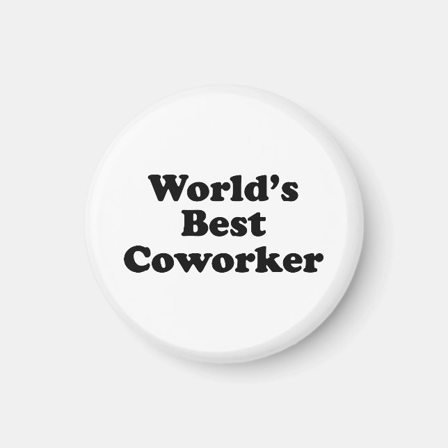 World's Best Coworker Magnet (Front)