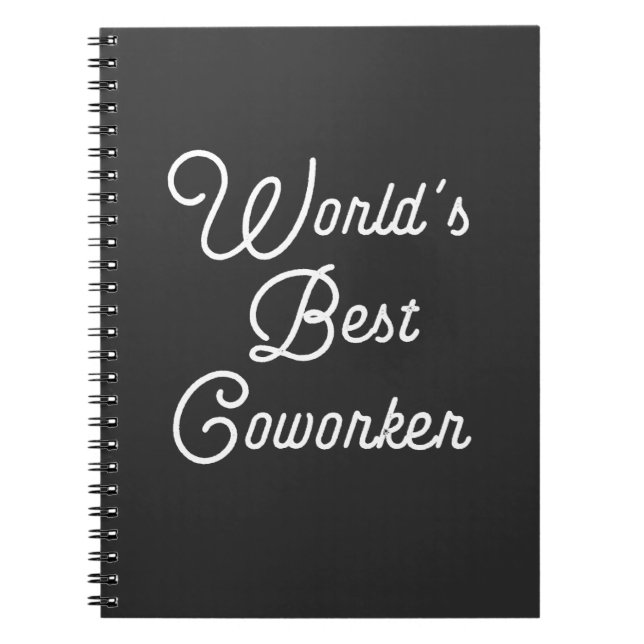 World's Best Coworker Notebook (Front)