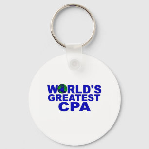 World's Best CPA Key Ring