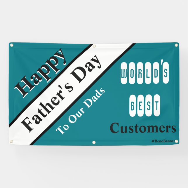 Worlds Best Customers Banner (Horizontal)