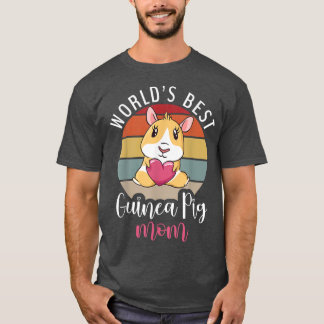 Worlds best Cute Guinea Pig Mum T-Shirt