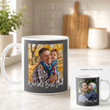 World's Best Dad 2 Photo Custom