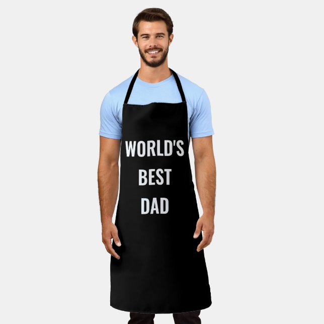 World's best DAD Apron (Worn)