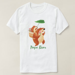 World's Best Dad - Bear and Baby T-Shirt
