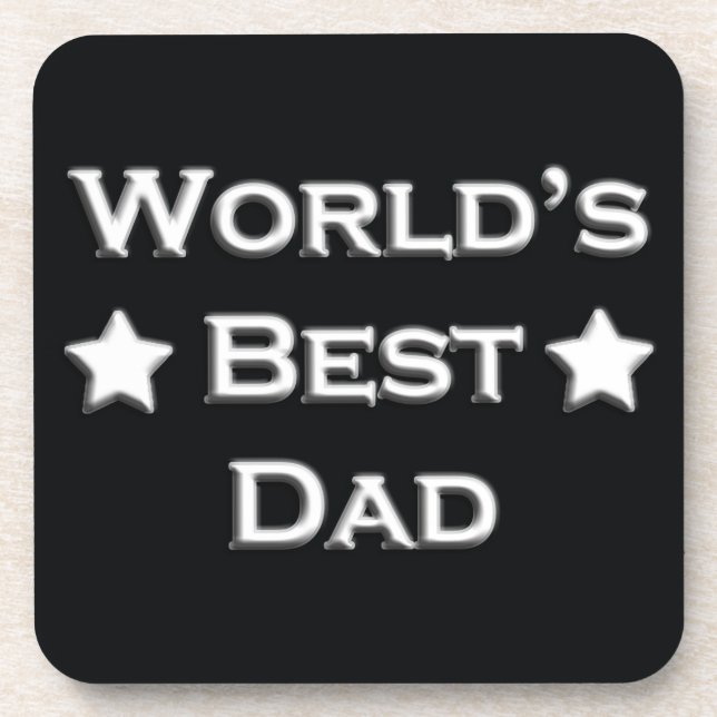World's Best Dad Coaster (Front)