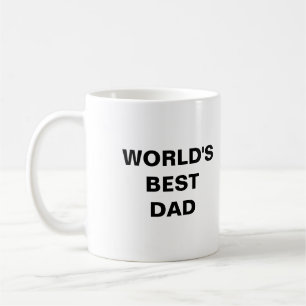World's best dad coffee mug