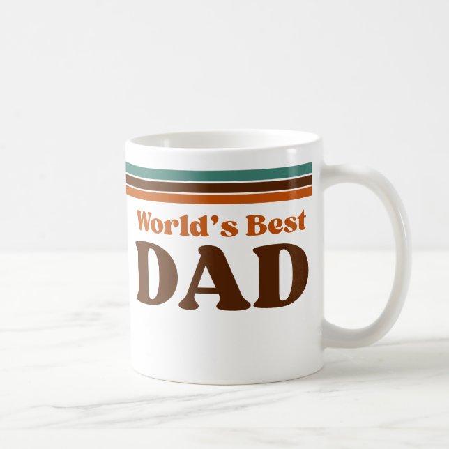 World's Best Dad  Coffee Mug (Right)