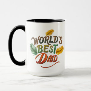 World's Best Dad Combo Mug - 15 oz