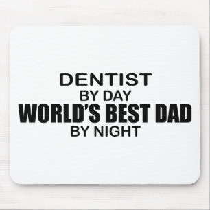 World's Best Dad - Dentist Mouse Pad