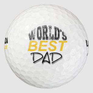 World's Best Dad Father's Day Golf ball