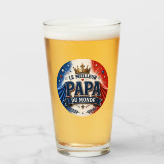 World's Best Dad Glass