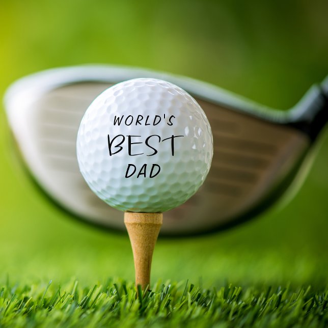 World's Best Dad Golf Balls (Creator Uploaded)