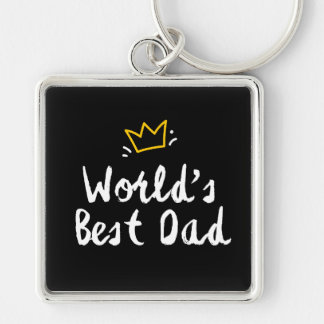 World's Best Dad Key Ring