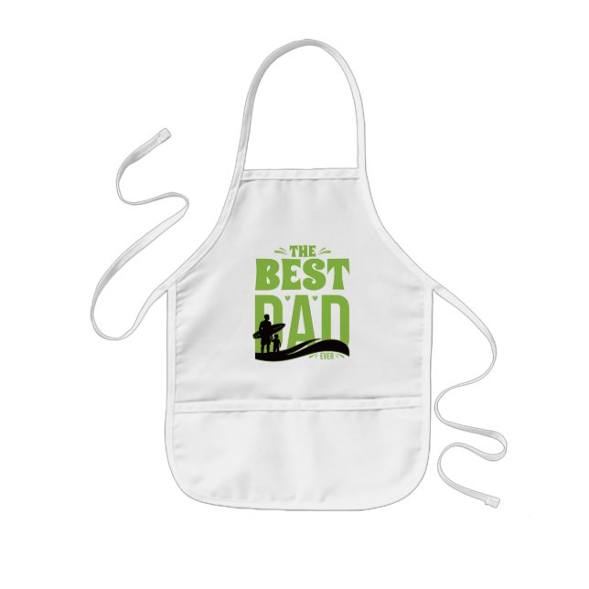 World's Best Dad Kids Apron (Front)