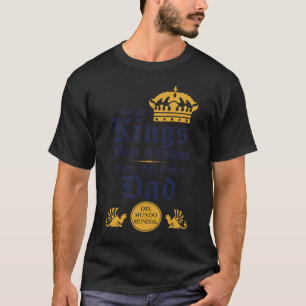 World's Best Dad King Crown Father's Day T-Shirt